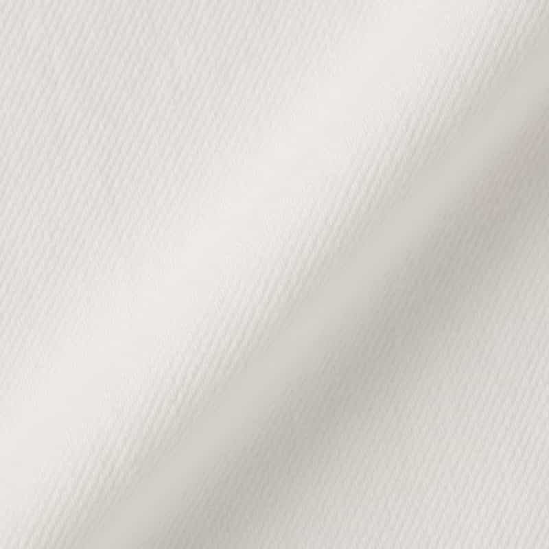 BARNEYS NEW YORK ウォッシャブル ドローストリング デニムパンツ WHITE
