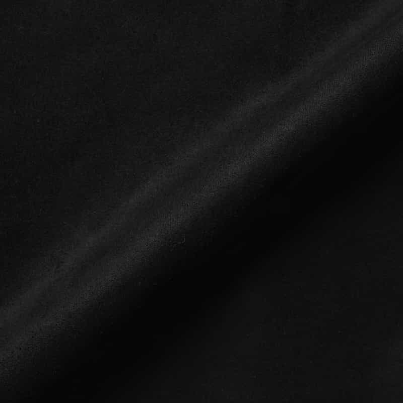 BARNEYS NEW YORK ポンチスエード素材ライダースジャケット BLACK