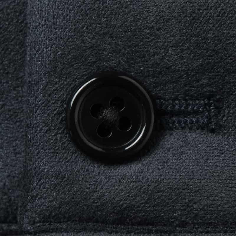 BARNEYS NEW YORK セットアップ ポンチスエードストレートパンツ NAVY