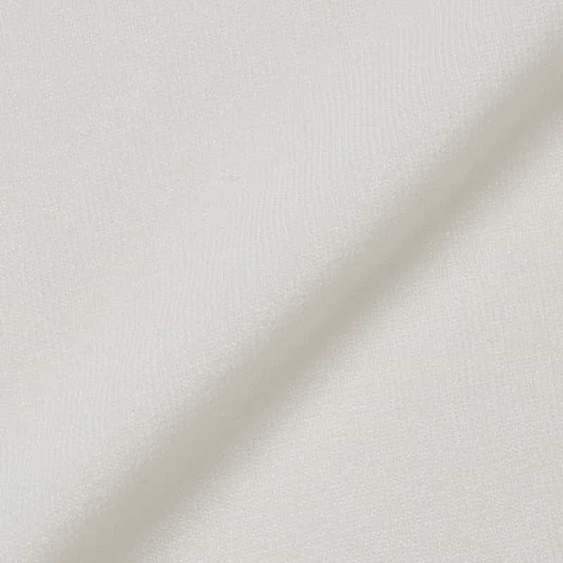 BARNEYS NEW YORK ウォッシャブル ハイネック シアーラメニットプルオーバー WHITE