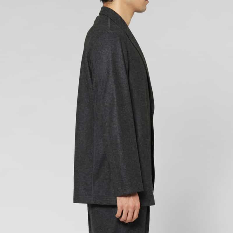 BARNEYS NEW YORK セットアップ フラットシーマシングルジャケット GRAY