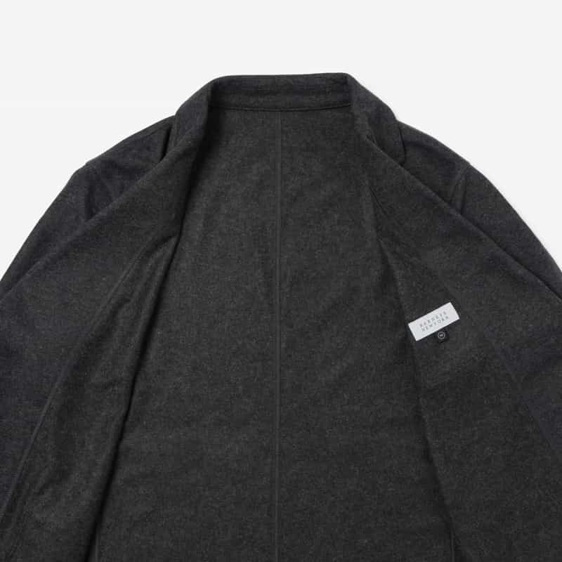 BARNEYS NEW YORK セットアップ フラットシーマシングルジャケット GRAY