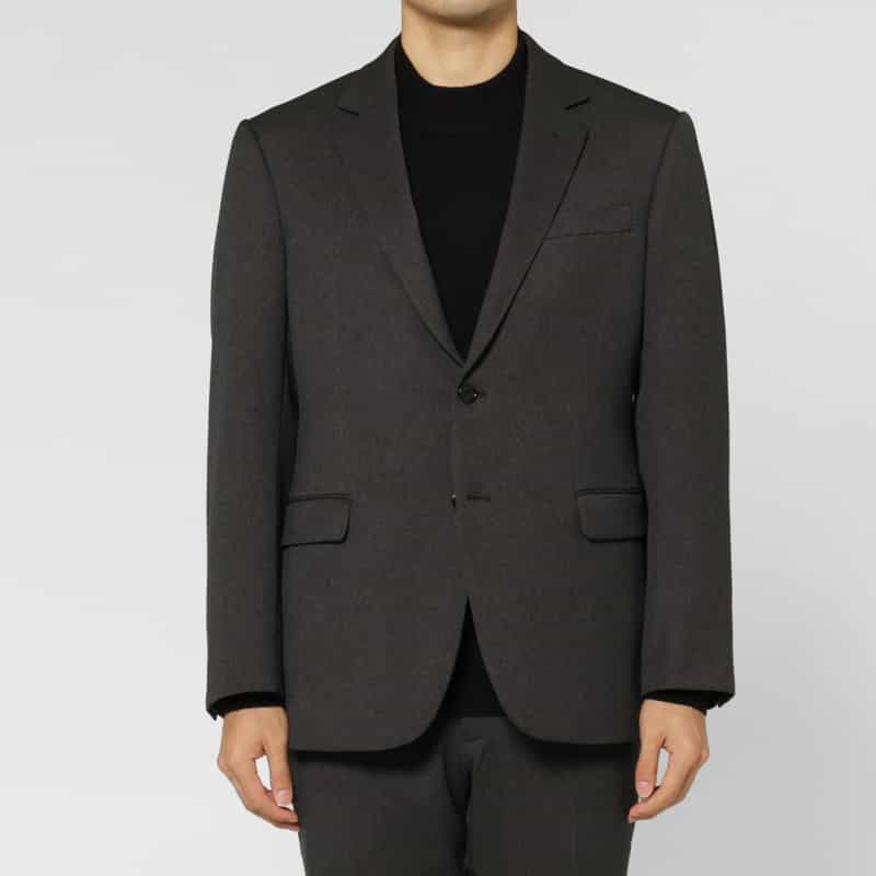 BARNEYS NEW YORK セットアップ ガルゼ素材ジャケット GRAY