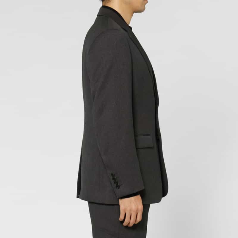BARNEYS NEW YORK セットアップ ガルゼ素材ジャケット GRAY