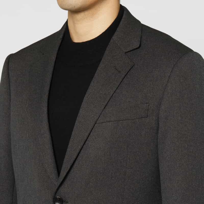 BARNEYS NEW YORK セットアップ ガルゼ素材ジャケット GRAY
