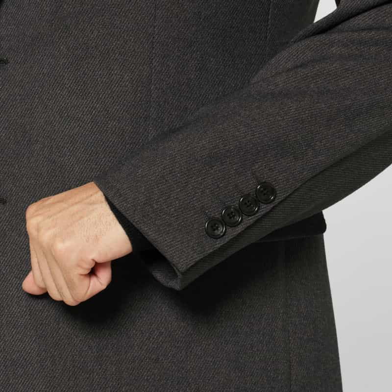 BARNEYS NEW YORK セットアップ ガルゼ素材ジャケット GRAY
