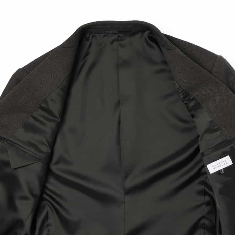 BARNEYS NEW YORK セットアップ ガルゼ素材ジャケット GRAY