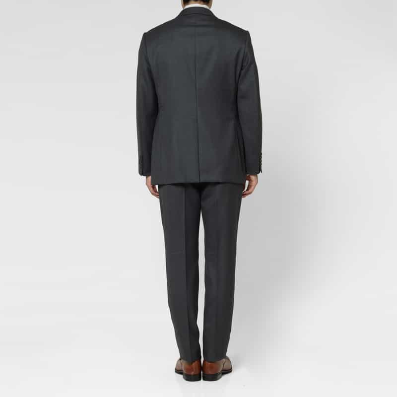 BARNEYS NEW YORK ソリッドスーツ（SUPER100s） GRAY