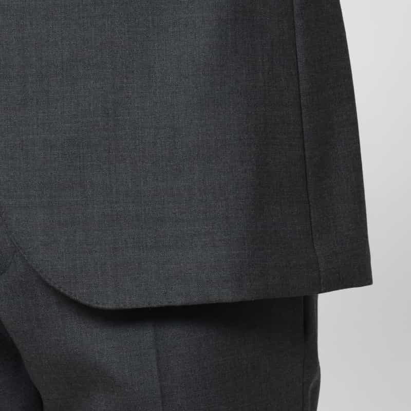 BARNEYS NEW YORK ソリッドスーツ（SUPER100s） GRAY