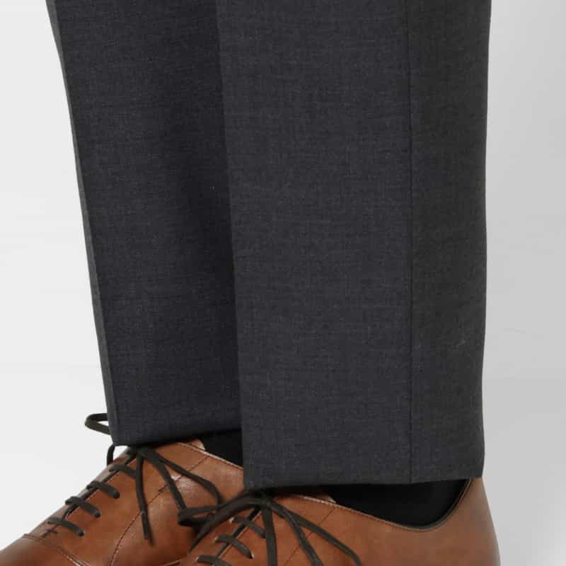 BARNEYS NEW YORK ソリッドスーツ（SUPER100s） GRAY
