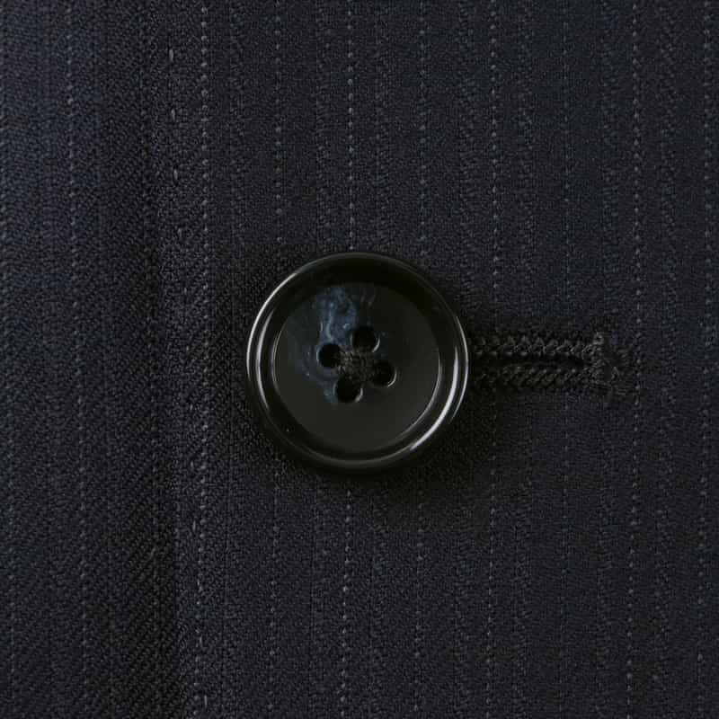 BARNEYS NEW YORK ストライプ柄スーツ（SUPER100s） NAVY