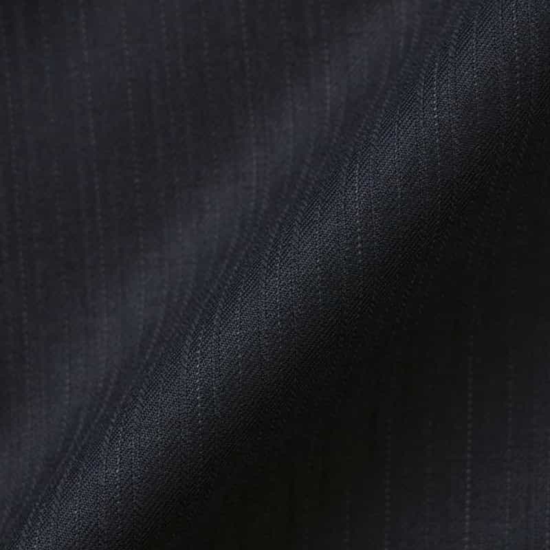 BARNEYS NEW YORK ストライプ柄スーツ（SUPER100s） NAVY