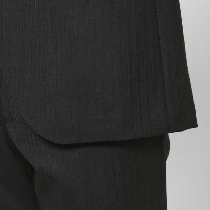 BARNEYS NEW YORK ストライプ柄スーツ（SUPER100s） GRAY
