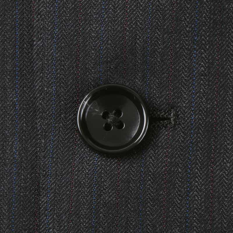 BARNEYS NEW YORK ストライプ柄スーツ（SUPER100s） GRAY