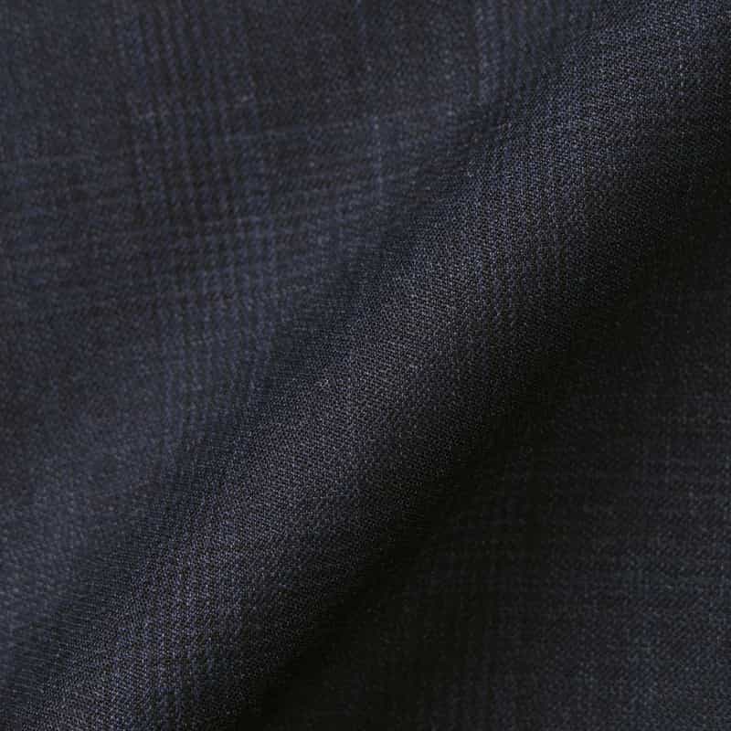 BARNEYS NEW YORK グレンチェック柄スーツ（SUPER100s） NAVY