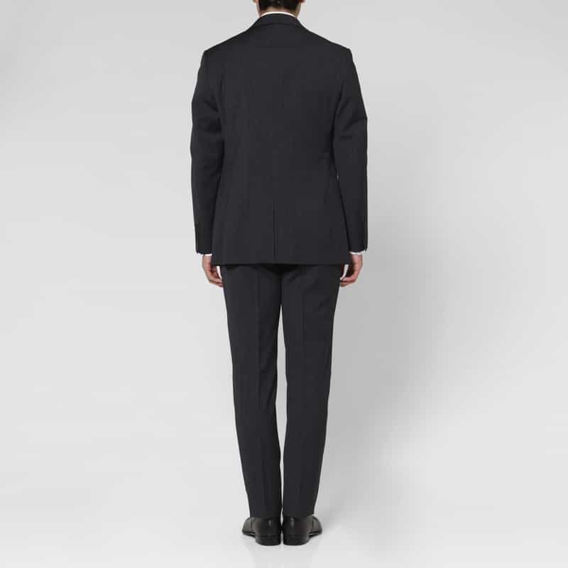 BARNEYS NEW YORK グレンチェック柄スーツ（SUPER100s） GRAY