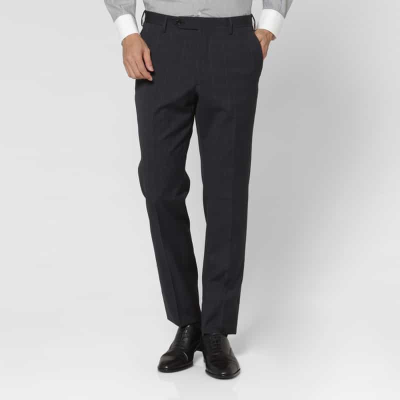 BARNEYS NEW YORK グレンチェック柄スーツ（SUPER100s） GRAY