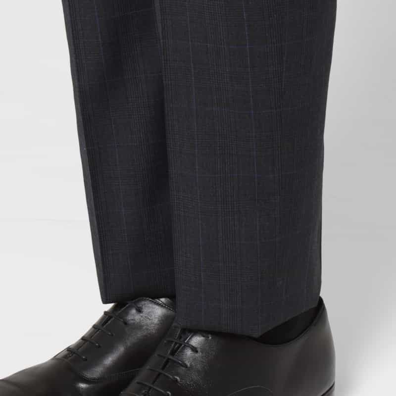 BARNEYS NEW YORK グレンチェック柄スーツ（SUPER100s） GRAY