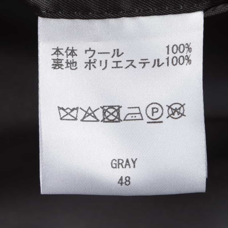 BARNEYS NEW YORK グレンチェック柄スーツ（SUPER100s） GRAY