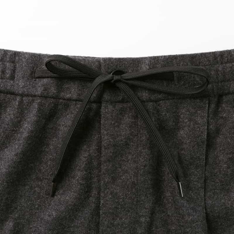 BARNEYS NEW YORK セットアップ フラットシーマストレートパンツ GRAY