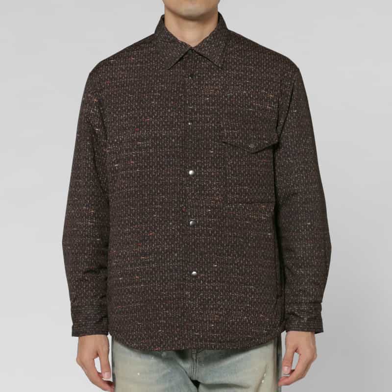 BARNEYS NEW YORK 中綿入りシャツブルゾン GREEN