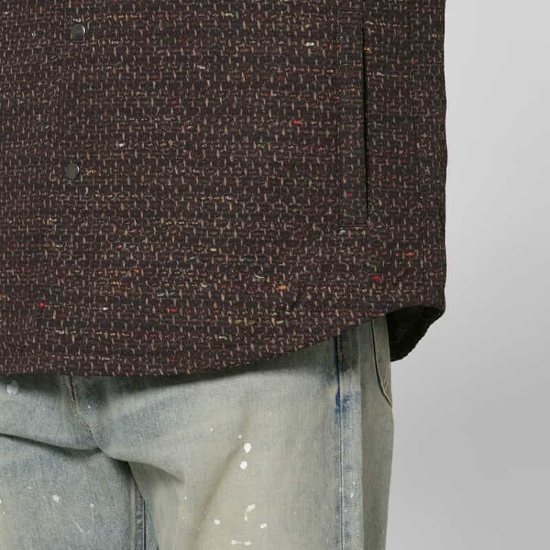 BARNEYS NEW YORK 中綿入りシャツブルゾン GREEN