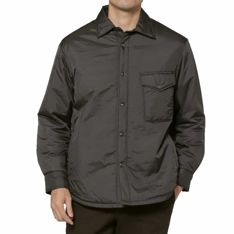 BARNEYS NEW YORK 中綿入りシャツブルゾン GRAY