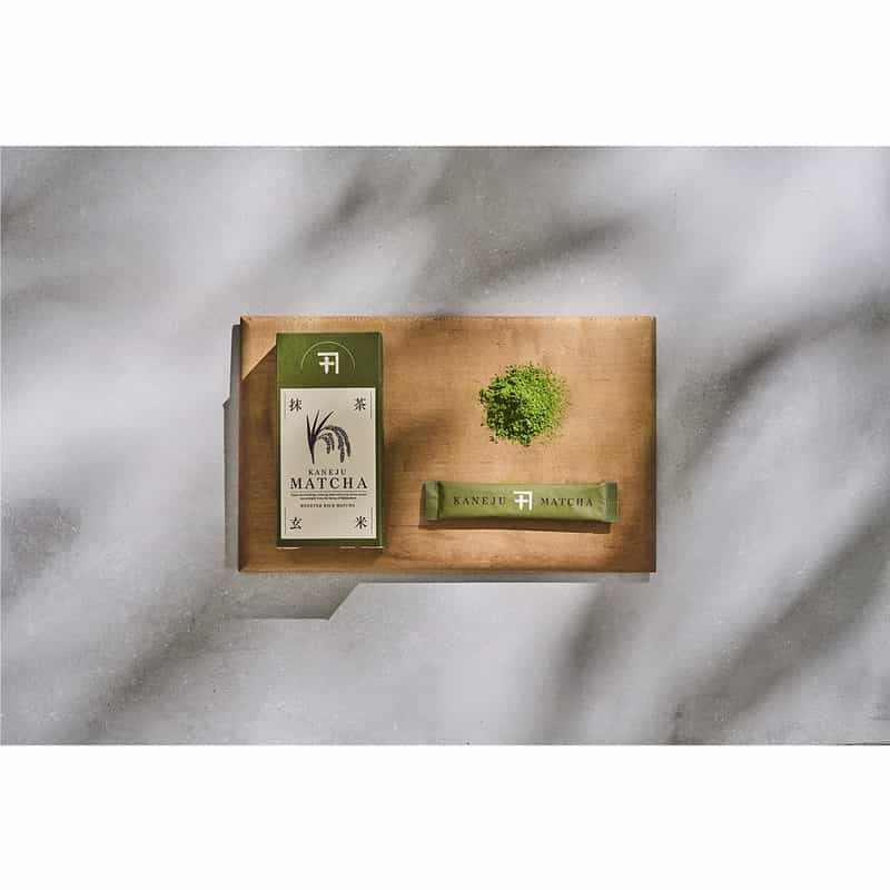 カネ十農園 カネ十農園 ＜カネジュウノウエン＞ 玄米抹茶 （スティック2g×10P） NONE(0000)