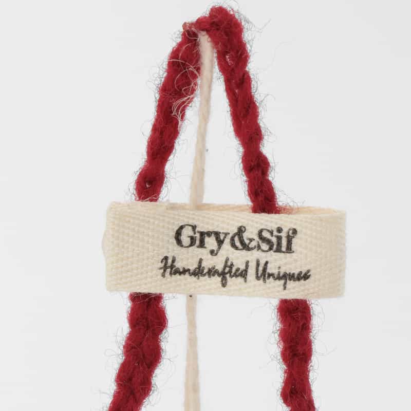 GRY&SIF GRY＆SIF ＜グライアンドシフ＞ オーナメント（セーター＆ミトン） RED
