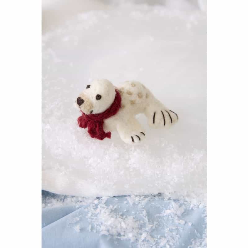 GRY&SIF GRY＆SIF ＜グライアンドシフ＞ オーナメント  （アザラシ） WHITE