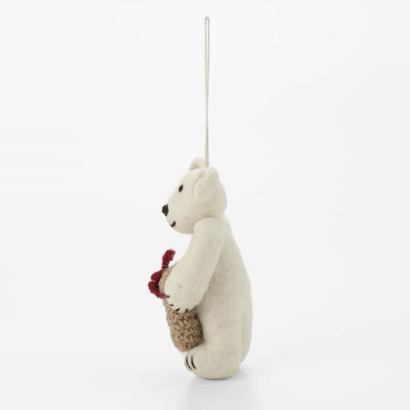 GRY&SIF GRY＆SIF ＜グライアンドシフ＞ オーナメント  （シロクマ） WHITE