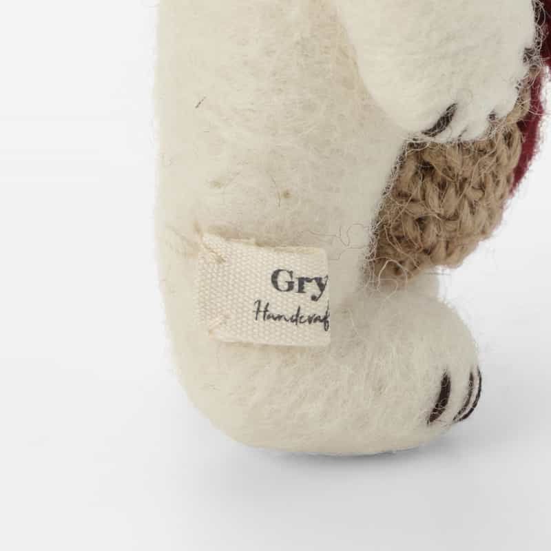 GRY&SIF GRY＆SIF ＜グライアンドシフ＞ オーナメント  （シロクマ） WHITE