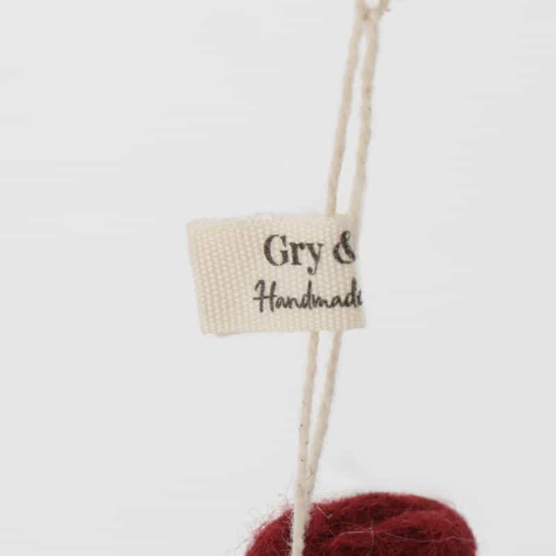 GRY&SIF GRY＆SIF ＜グライアンドシフ＞ オーナメント （スケートシューズ） RED
