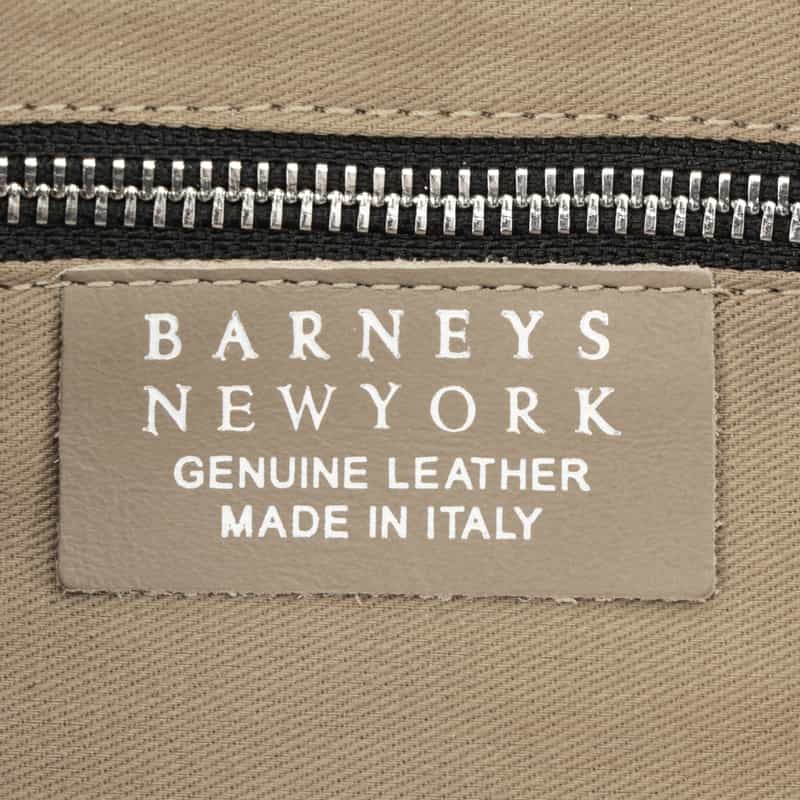 BARNEYS NEW YORK ビーズフリンジ クラッチバッグ SILVER