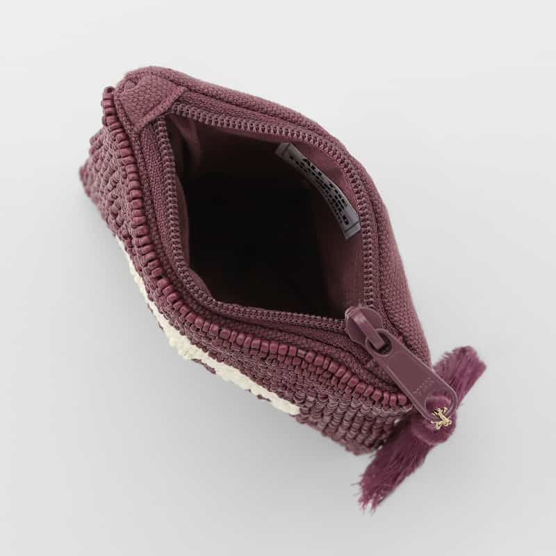 ALLTHELUCKINTHEWORLD ALLTHELUCKINTHEWORLD ＜オールザラックインザワールド＞  バーニーズ　ニューヨーク限定 ビーズ刺繍ポーチ “ SMILEY" NONE(0000)