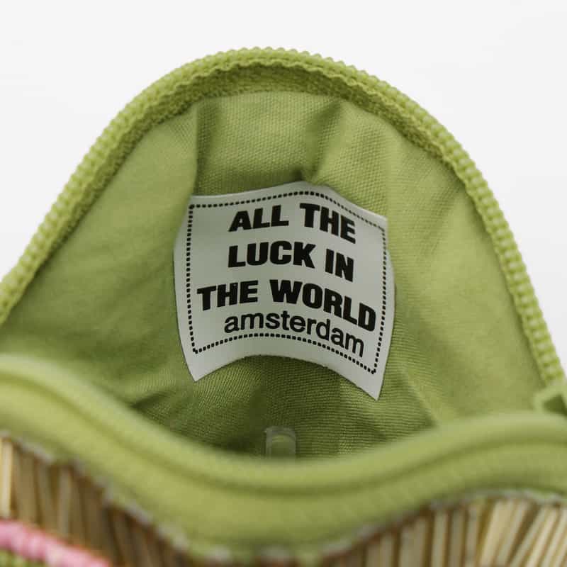 ALLTHELUCKINTHEWORLD ALLTHELUCKINTHEWORLD ＜オールザラックインザワールド＞  バーニーズ　ニューヨーク限定 ビーズ刺繍ポーチ “BOW" NONE(0000)