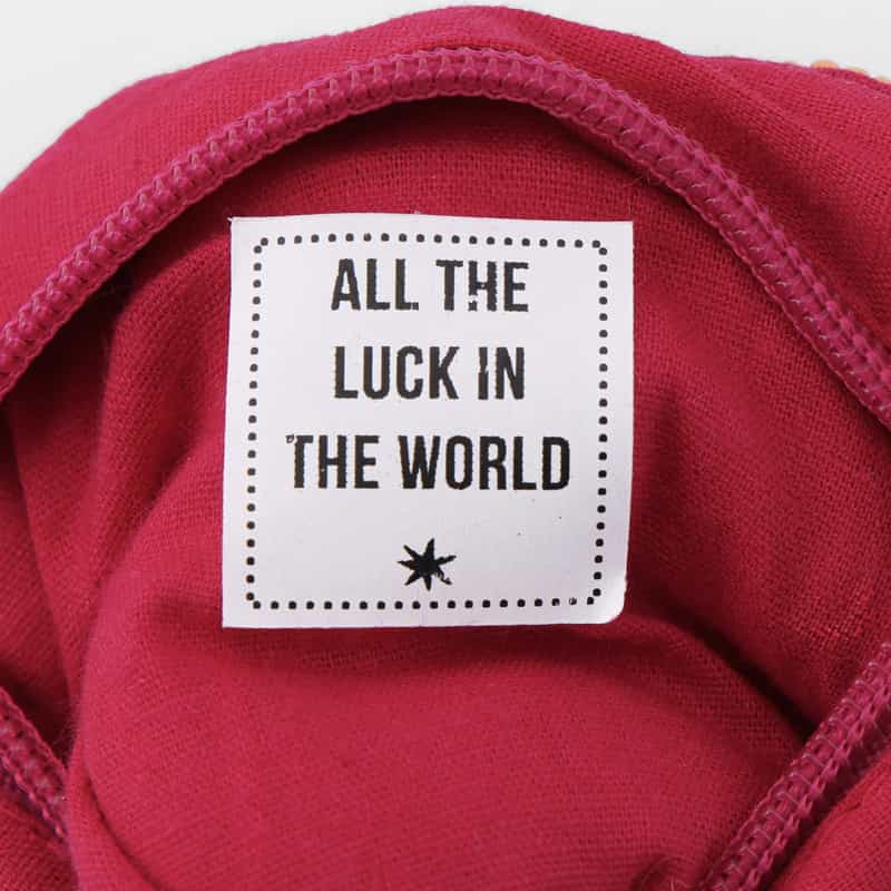 ALLTHELUCKINTHEWORLD ALLTHELUCKINTHEWORLD ＜オールザラックインザワールド＞  バーニーズ　ニューヨーク限定 ビーズ刺繍ポーチ “HEART" NONE(0000)