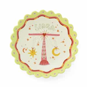 ALLTHELUCKINTHEWORLD ＜オールザラックインザワールド＞  バーニーズ　ニューヨーク限定 星座モチーフ インテリアプレート “LIBRA（てんびん座）"