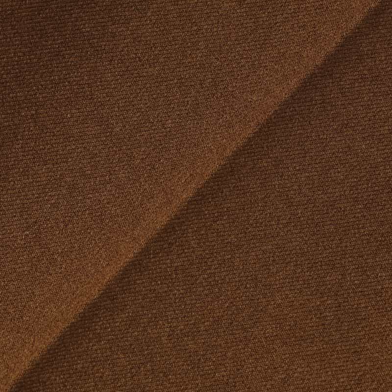 BARNEYS NEW YORK ウォッシャブル バックウエストゴム テーパードパンツ BROWN