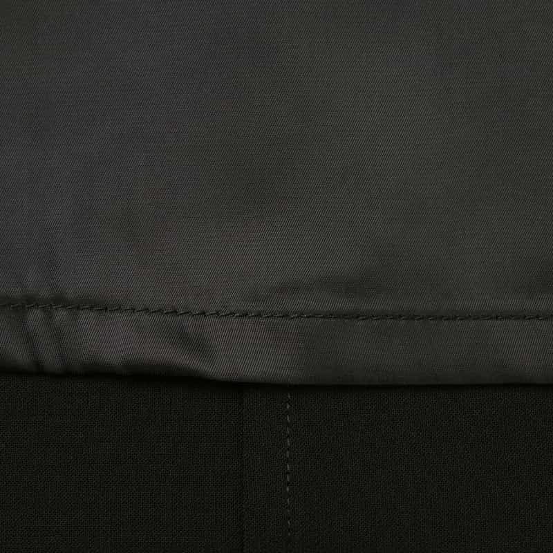 BARNEYS NEW YORK セットアップ ハーフスリーブ切替ドレス BLACK