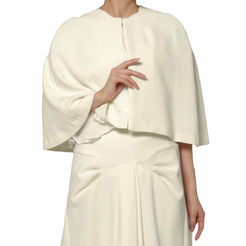 BARNEYS NEW YORK セットアップ ボレロジャケット OFF WHITE