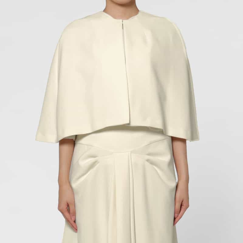 BARNEYS NEW YORK セットアップ ボレロジャケット OFF WHITE