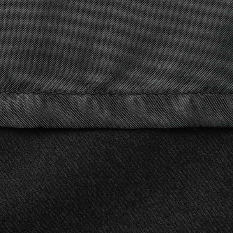 BARNEYS NEW YORK セットアップ グレンチェック柄サイドベルトワイドパンツ BLACK