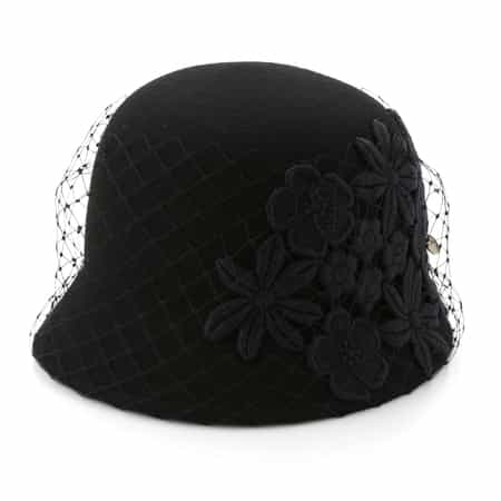 ATHENA NEW YORK＜アシーナ ニューヨーク＞ レース付きチュールハット “EMILIA“