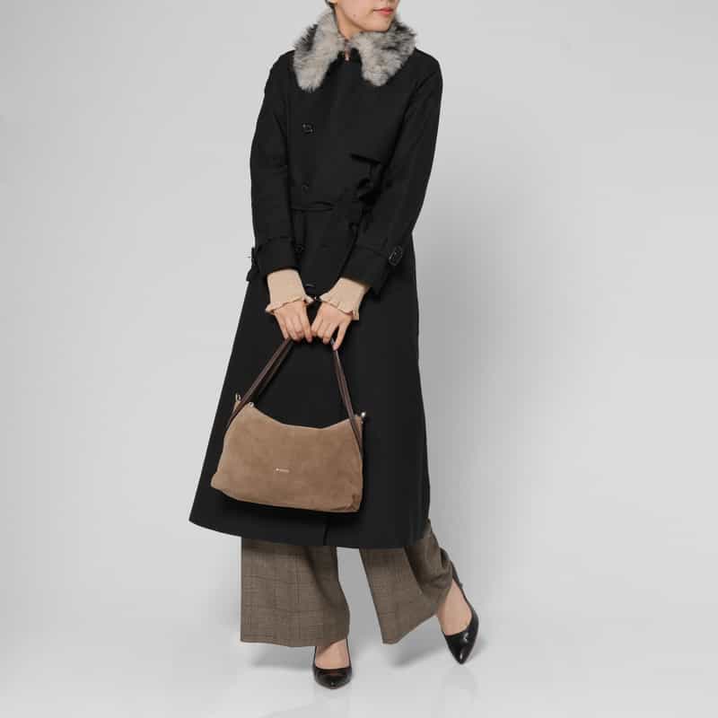 RIPANI RIPANI＜リパーニ＞ショルダーバッグ “MAYA“ BEIGE