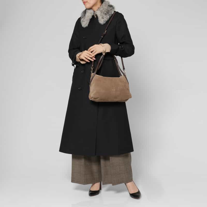 RIPANI RIPANI＜リパーニ＞ショルダーバッグ “MAYA“ BEIGE