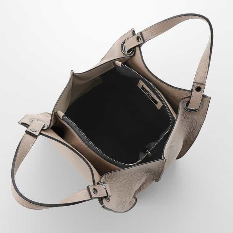 RIPANI RIPANI＜リパーニ＞ ハンドバッグ “AIRONE“ GRAY BEIGE