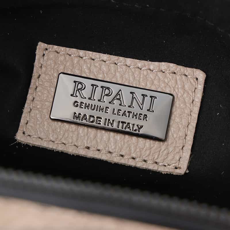 RIPANI RIPANI＜リパーニ＞ ハンドバッグ “AIRONE“ GRAY BEIGE