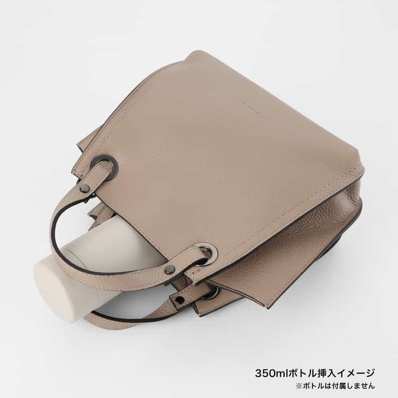 RIPANI RIPANI＜リパーニ＞ ハンドバッグ “AIRONE“ GRAY BEIGE