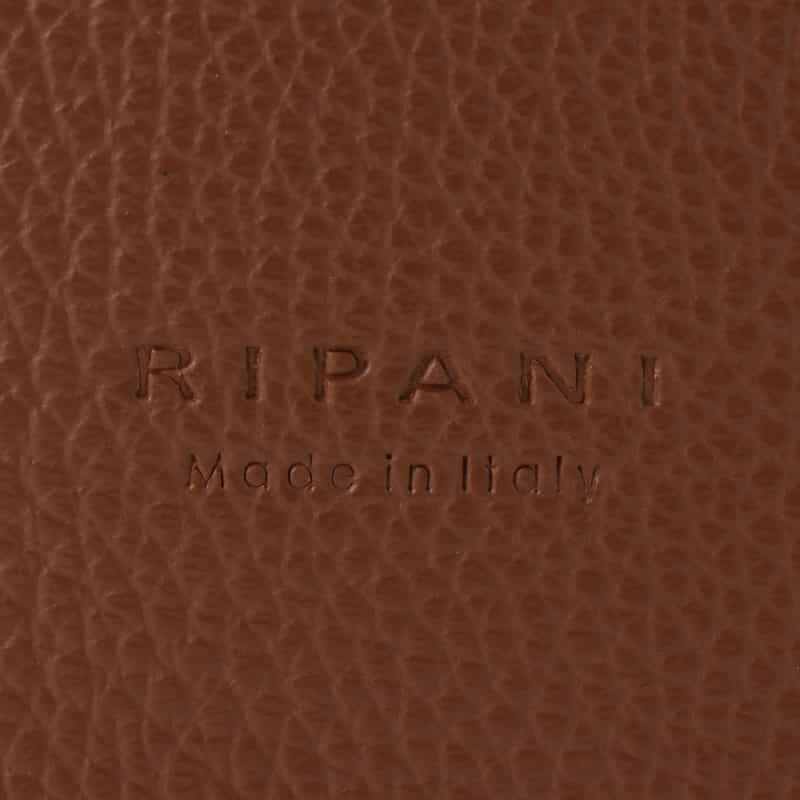 RIPANI RIPANI＜リパーニ＞ コンビネーションハンドバッグ “ANNA“ LIGHT BROWN